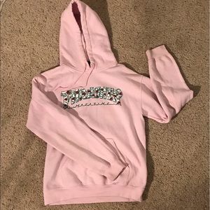 Thrasher pink rose hoodie
